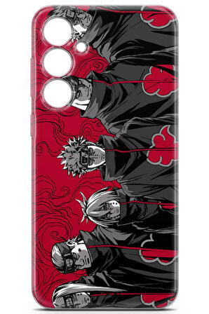 Samsung Galaxy S23 FE uyumlu Manga 13 TPU Akatsuki Shippuden Naruto