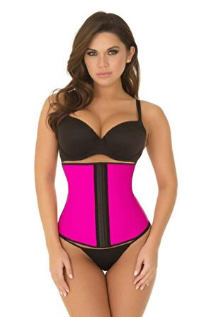 PEMBE MI 9161 Agraflı Bel Korse