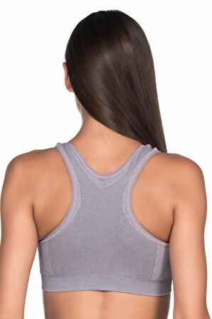 GRİ MI Emay 4026 Double Sporcu Büstiyer