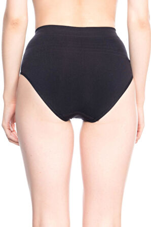 SİYAH MI Emay 7025  Düşük Bel Slip Korse