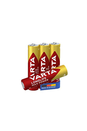 Longlife Max Power Aaa Alkalin Ince Kalem Pil 4lü