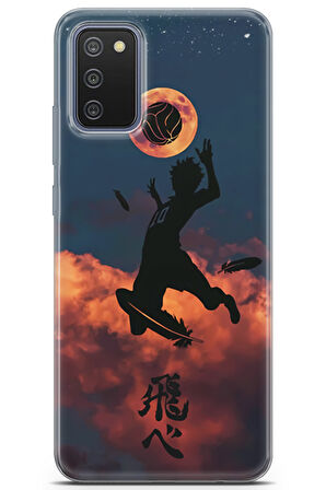 Samsung Galaxy M02S uyumlu Manga 9 UV Lans Hinata Haikyuu