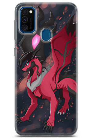 Samsung Galaxy M30S uyumlu Pokemon 5 Premium UV Pokemon Yveltal