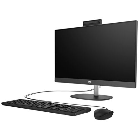 Hp 245 G10 Amd Ryzen 7 7730U 32GB 1tb SSD Amd Radeon™ Grafik Windows 11 Pro 23.8" Fhd IPS Siyah All In One Bilgisayar 9H6V2ETP10 + Zetta Flash Bellek