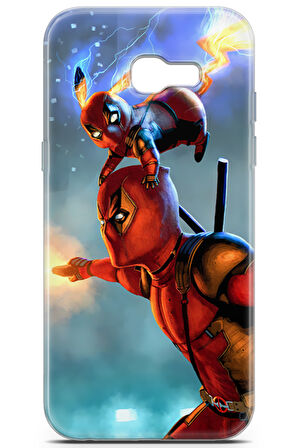 Samsung Galaxy A5 2017 uyumlu Manga 24 Kab Deadpool ve Pikachu