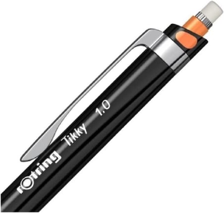 Tikky Uçlu Mekanik Versatil Kalem 0.9mm, Siyah