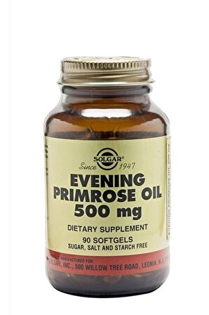 Evening Primrose Oil 500 mg 90 Kapsül