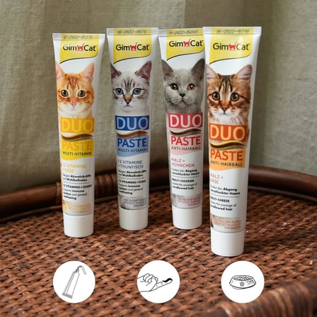Multi-Vitamin Duo Paste Tuna Kediler İçin Tamamlayıcı Mama + 12 Vitaminli 50 g