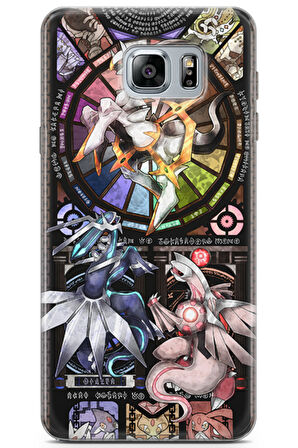 Samsung Galaxy Note 5 uyumlu Pokemon 7 Telefon Kılıfı Sinnoh Giratina Pokemon