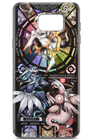 Samsung Galaxy Note 5 uyumlu Pokemon 7 Telefon Kılıfı Sinnoh Giratina Pokemon