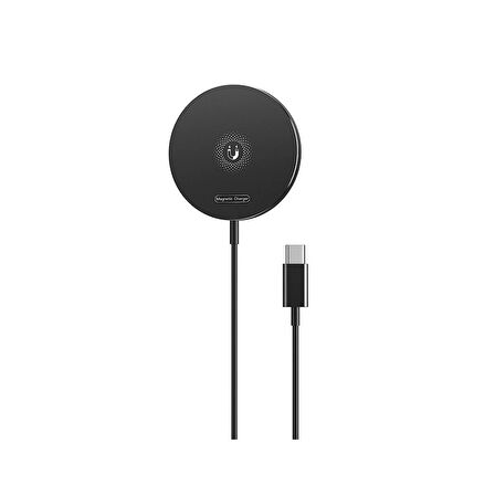 Kablosuz MagSafe Wireless Manyetik Hızlı Şarj Smartphone iPhone Magnetic Metal Type-c 15W
