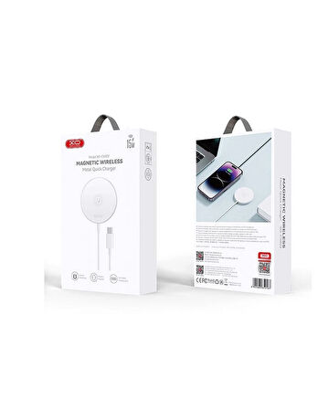 Kablosuz MagSafe Wireless Manyetik Hızlı Şarj Smartphone iPhone Magnetic Metal Type-c 15W