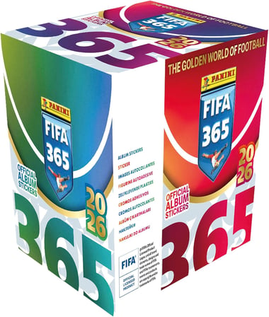 Panini FIFA 365 2026 Çıkartma Koleksiyonu - x36 Paketler