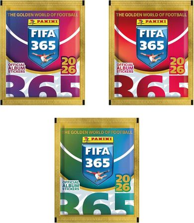 Panini FIFA 365 2026 Çıkartma Koleksiyonu - x36 Paketler