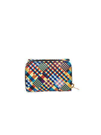SİA ÇANTA Ollbag Cüzdan Mini Trend Cıtlı Katlanmış Bozuk Para Gözlü Renkli Zemin  Kaliteli Mükemmel İşçilikli Cüzdan