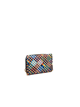 SİA ÇANTA Ollbag Cüzdan Mini Trend Cıtlı Katlanmış Bozuk Para Gözlü Renkli Zemin  Kaliteli Mükemmel İşçilikli Cüzdan