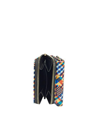 SİA ÇANTA Ollbag Cüzdan Mini Trend Cıtlı Katlanmış Bozuk Para Gözlü Renkli Zemin  Kaliteli Mükemmel İşçilikli Cüzdan