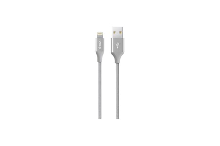 AlumiCable iPh. 120cm Şarj Kablosu - Gümüş (2DK16G)