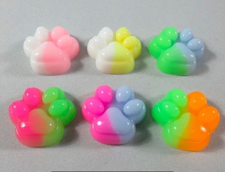 6 Adet Sevimli Mini Sukuşi Kedi Patisi Oyuncaklar, Mochi Squishy Yumuşak Kedi Pençesi, Stres Önleyici Oyuncaklar, Çocuklar ve Yetişkinler için Sıkmalı Oyuncaklar, Rahatlatıcı Oyuncaklar ve Kawaii