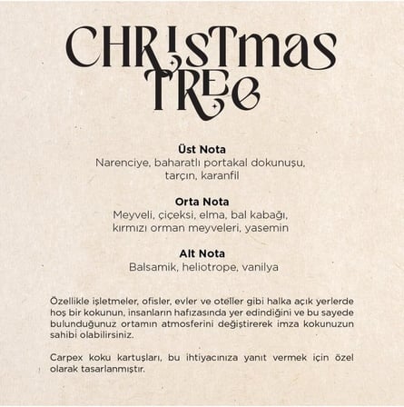 Christmas Tree Micro Koku Kartuşu 50 Ml,1120