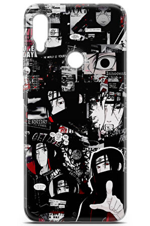 Xiaomi Redmi Note 7 uyumlu Anime 29 HD UV Baskı Itachi Uchiha