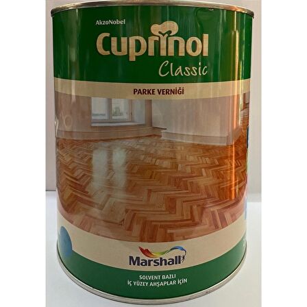 MARSHALL CUPRİNOL CLASSIC PARLAK TİP İÇ MEKAN AHŞAP VE PARKE VERNİĞİ 2.5 LT