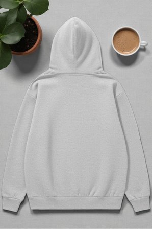 Unisex Red Mon Cheri Baskılı kapüşonlu Sweatshirt