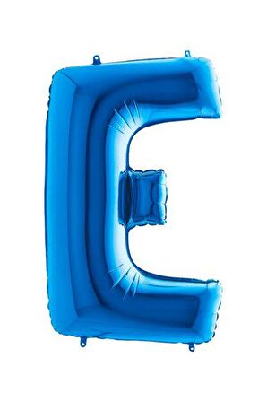 FOLYO BALON E HARF MAVİ 102CM