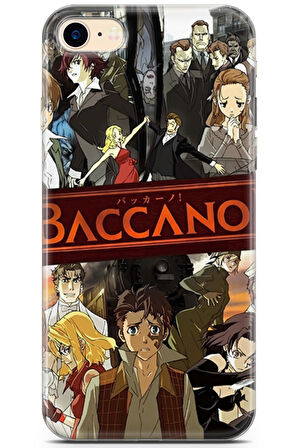 Apple iPhone 7 uyumlu Anime 4 Telefon Kabı Baccano Anime