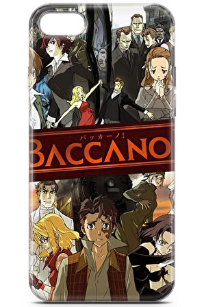 Apple iPhone 7 uyumlu Anime 4 Telefon Kabı Baccano Anime