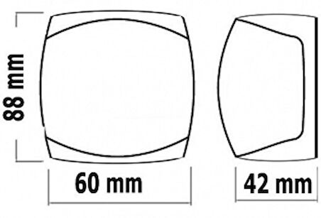 Sphera II Led navigasyon feneri Pupa Feneri Beyaz