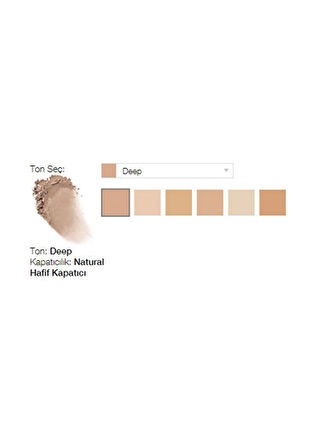 CLINIQUE Clinique, Almost, Almost Powder Pudra Fondöten Deep, 10GM/.35OZ