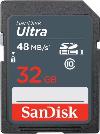 SanDisk 32 GB Ultra SDHC Hafıza Kartı