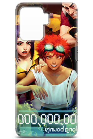 Oppo Reno5 Lite uyumlu Manga 37 UV Tasarım Amanda Schank Cowboy