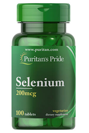     Puritan's Pride Selenyum 200 Mcg 100 Tablet 