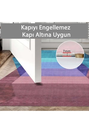 2 li Banyo Paspası, Yumuşak Banyo Halısı, Kaymaz Tabanlı, Yıkanabilir - 60x100 - 50 x60