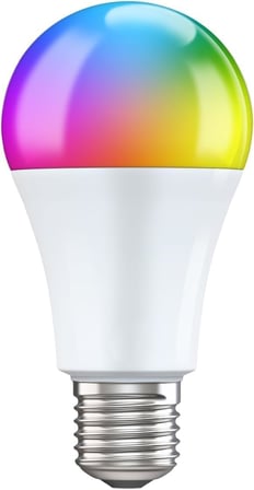 9W LED RGB Ampul – Uzaktan Kumandalı E27 Renkli Aydınlatma Ampulü, Çoklu Renk Modları, Ortam Işığı, Dekoratif RGB Led Ampul