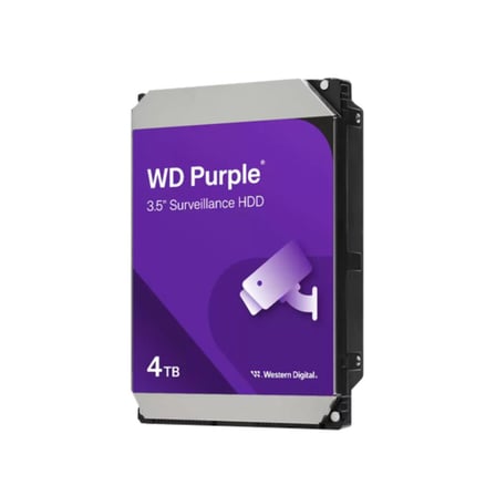 WD 4TB 3.5" 5400Rpm 128MB SATA Purple ( 3 Yıl Garanti ) ( WD44PURZ )