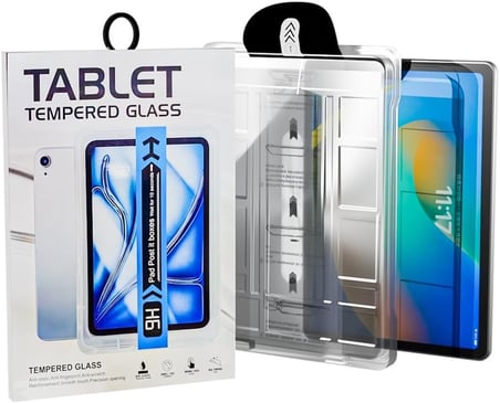 iPad 11.Nesil A16 11inç/10.Nesil 10.9 Inç Uyumlu Kolay Kurulumlu Temperli Cam Ekran Koruyucu Kırılmaz Cam Korumalı Gönderim (iPad 11.Nesil A16 11inç/10.Nesil 10.9)