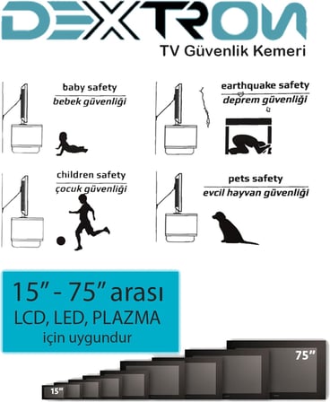 Evcil hayvan kedi köpek pet için televizyon kemeri