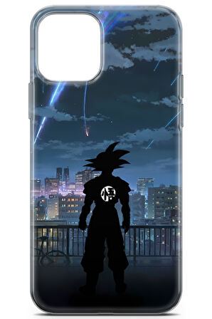 Apple iPhone 11 Pro uyumlu Anime 30 Parlak Baskılı Dragon Ball Goku