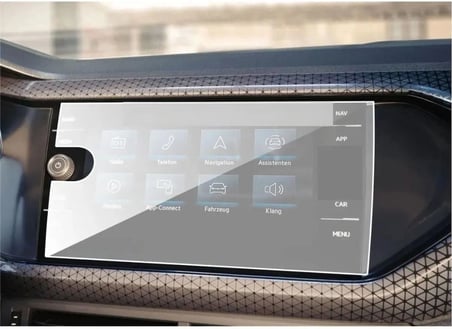 Multimedya Tek tuş 9H Nano Ekran Koruyucu Volkswagen T-Cross 8 inç ile uyumlu