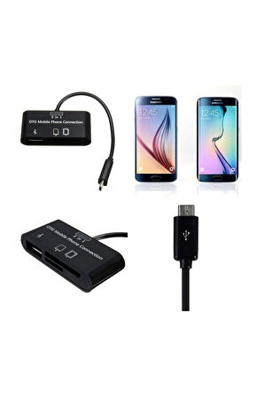 Anunnaki Micro Usb 3 In 1 Sd Tf Kart Okuyucu Otg Veri Aktarıcı