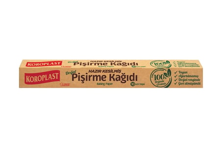 Koroplast Hazır Kesilmiş 10 Yaprak Pişirme Kağıdı