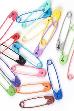 Taksn Safety Pins Karışık Renkli Çengelli İğne 36 Adet 1410