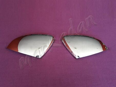 WOC Chrome VW Golf 7 Krom Ayna Kapağı 2012 Sonrası 2 Parça Paslanmaz Çelik