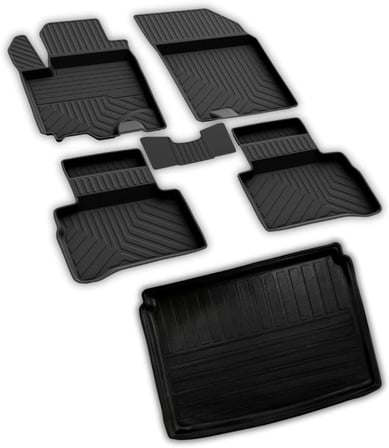 Suzuki Vitara ile Uyumlu Ferrous 4D Paspas ve Üst 3D Bagaj Havuzu 2016 2023