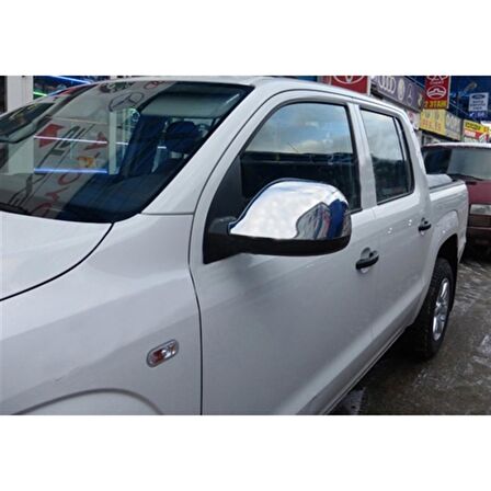 WOC Chrome VW Amarok Krom Ayna Kapağı 2010 Sonrası 2 Parça Abs Krom