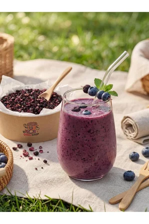 Freeze Dried Yaban Mersini Dondurularak Kurutululmuş Granül 85 Gr