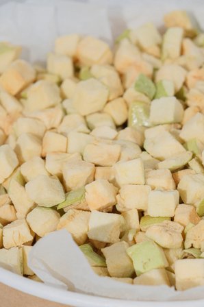 Smoothie Paketi Freeze Dried İ̇Ncir Elma Yaban Mersini Böğürtlen Dondurularak Kurutulmuş Meyve Mix